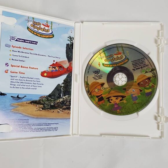 Disney Little Einsteins Team Up for Adventure DVD – Triple-Length Educational Mo - Picture 2 of 3
